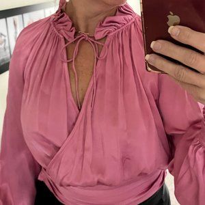 Gorgeous ROSE PINK  blouse